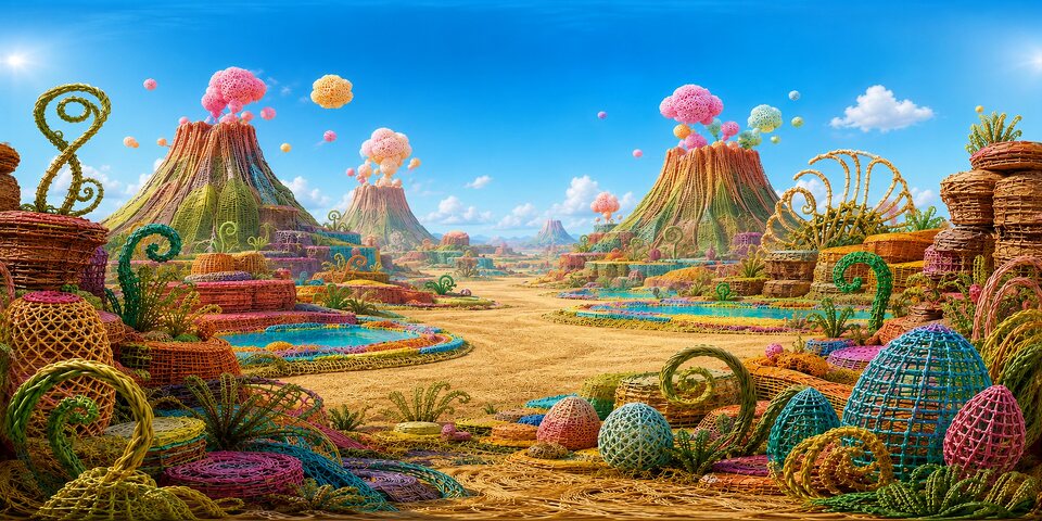 Woven Volcanic Desert