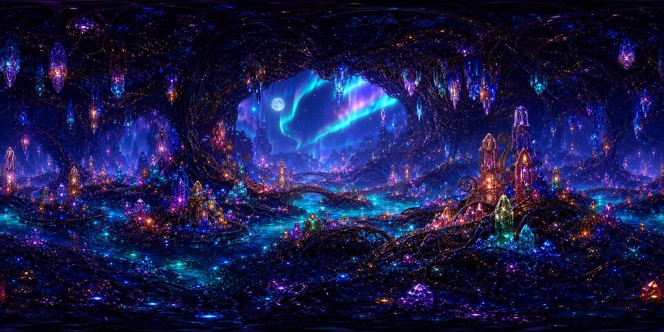 Aurora Crystal Cavern